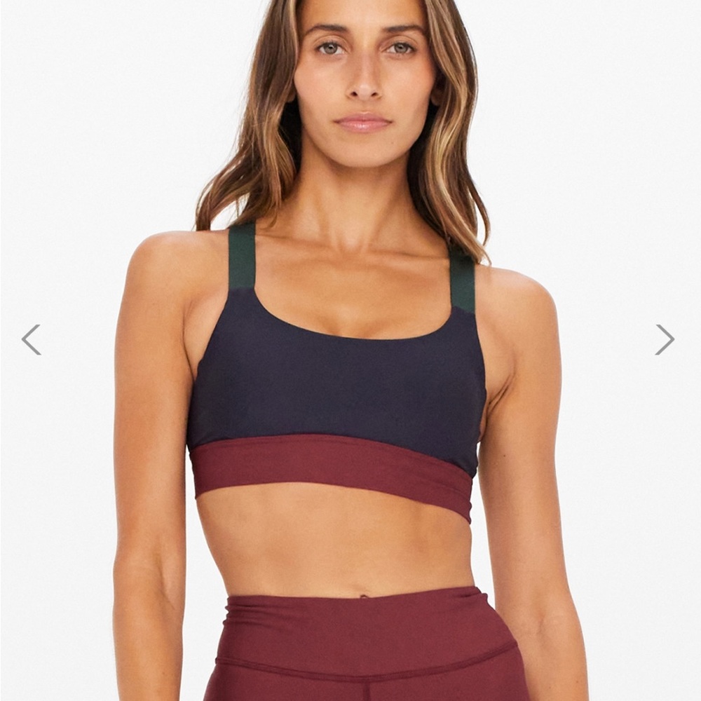 The Upside MATTE TECH PAOLA BRA ARROW Indigo Large